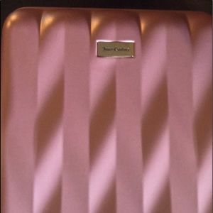 Rose gold Juicy Couture suitcase